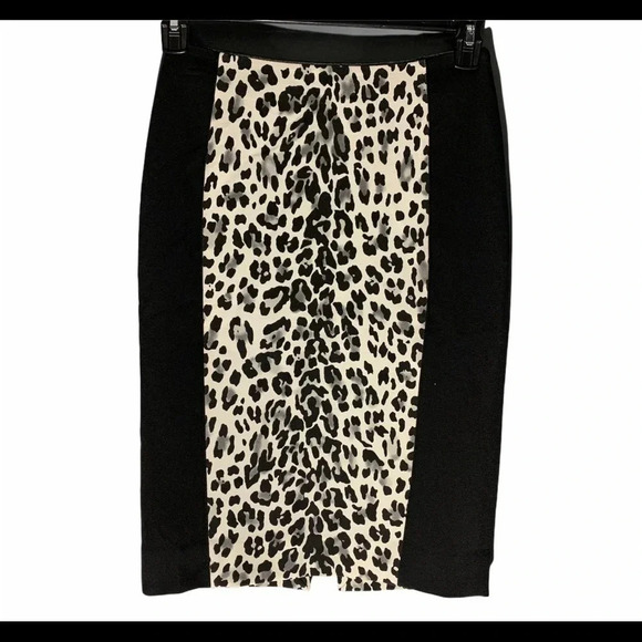 WHBMAnimal Print Career Pencil Skirt